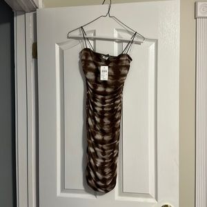 Multicolor mini dress